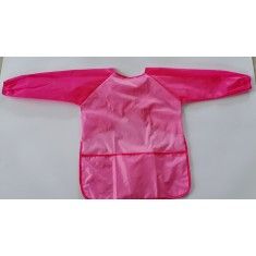 Kids Nylon Apron - Pink- Large 48 cm x 60 cm
