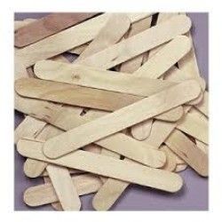 Lollipop Sticks Jumbo – Natural - Singles