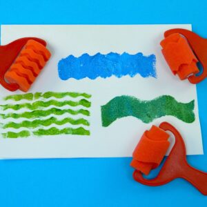 Pattern Rollers Red - Singles