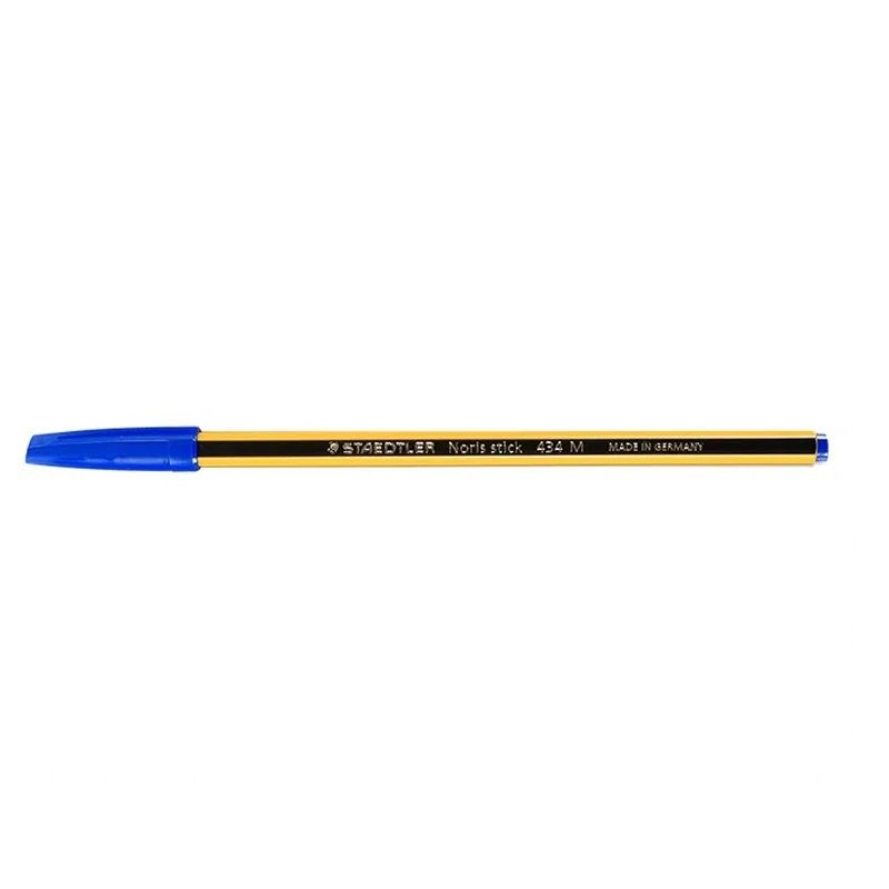Staedtler Noris Stick Ballpoint Pen 434 M - Blue