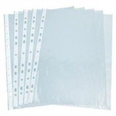 Sheet Protector - Punched Pockets A4 - 45 microns clear ( x 100 ) Thin