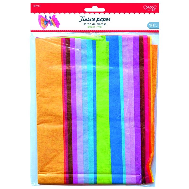 Daco Tissue Paper Bright A Pack Of 10pcs