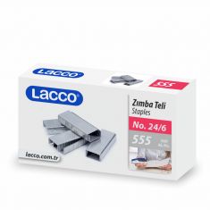 LACCO Staples - No 24/6 x 1000 pcs