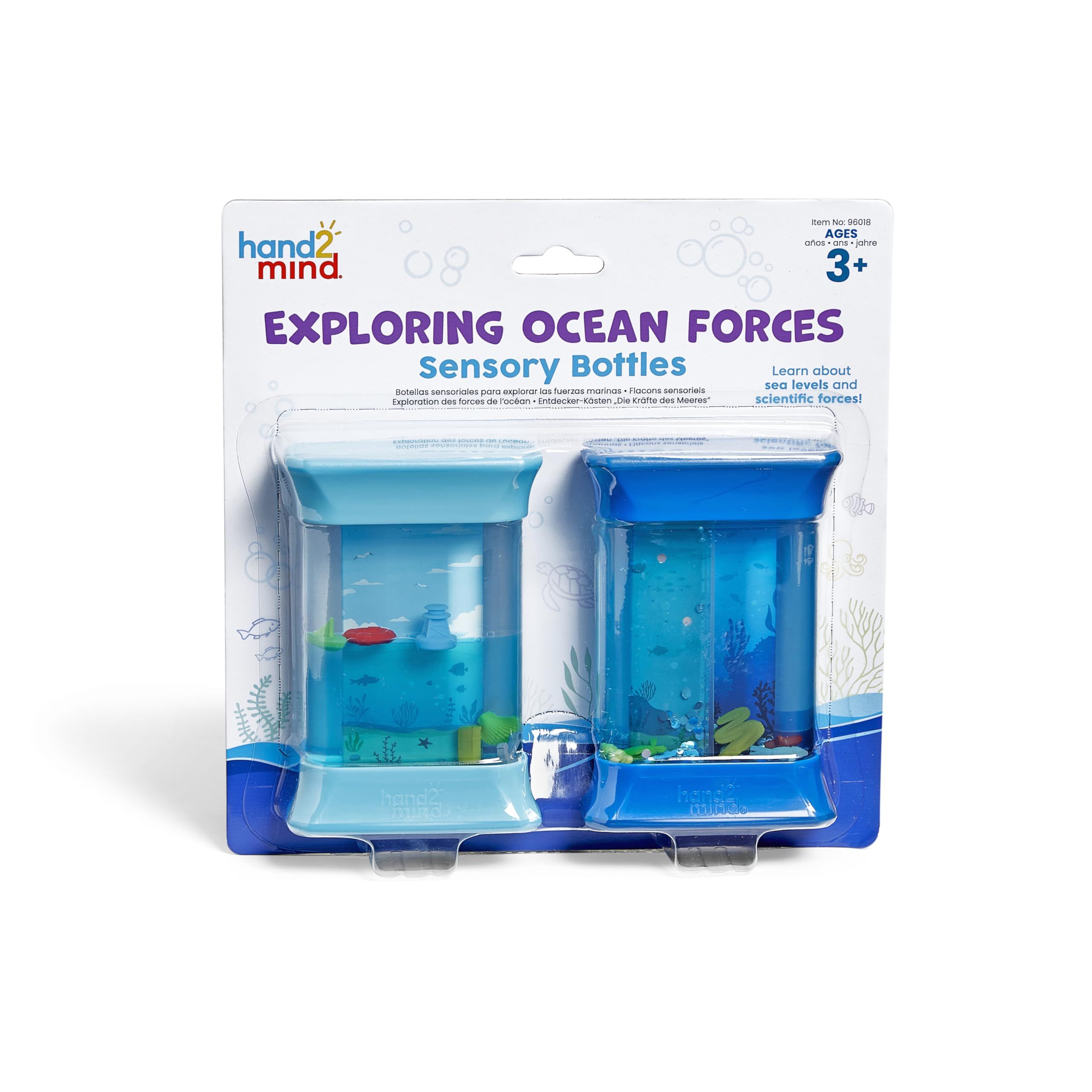 Exploring Ocean forces Sensory Bottles