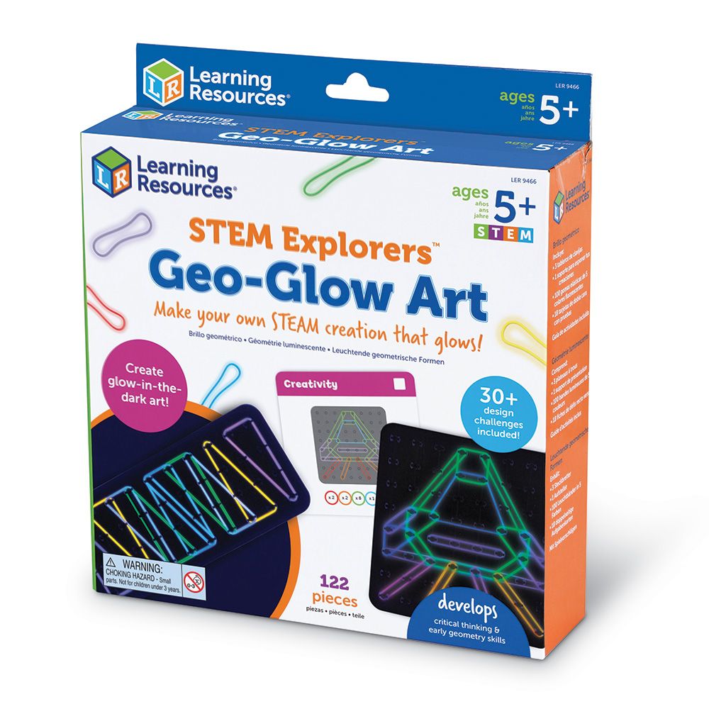STEM Explorers GEO Glow Boards