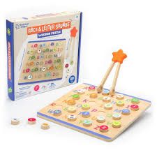 ABCS and LETTER SOUNDS Wooden Puzzle