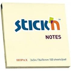Sticky Notes Size 76mm x 76mm Yellow
