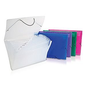 Expanding Folder - Colour may vary - 12 part