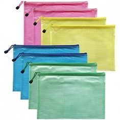 Zipper Wallet A5 - colour may vary